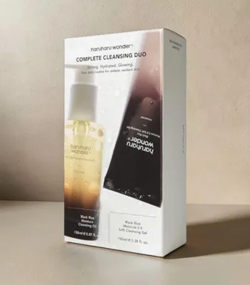 Obrázek produktu pro Haruharu Wonder - Complete Cleansing Duo Kit - Sada pro dvojí čištění pleti - Olej 150ml + Čisticí gel 100ml