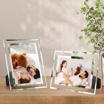 Immagine prodotto di Cornice in vetro 13x18, multipla, set da 2