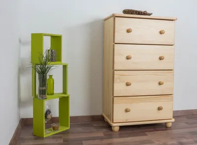 Produktbild von Kommode Kiefer 60 cm breit
