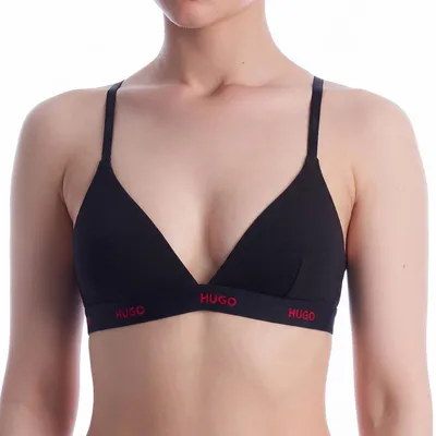 Imagen del producto de Sujetador triangular para mujer de la marca BOSS, modelo 50557093, confeccionado en algodón