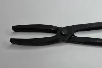 Produktbild von Tiegelzange aus Stahl, Maullänge: 70 mm, Grifflänge: 180 mm