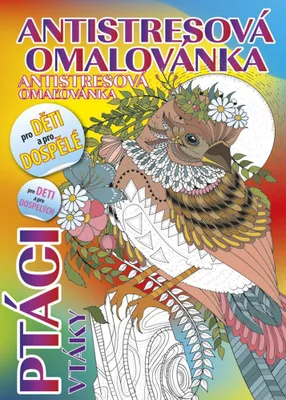 Produktbild von Antistresová omalovánka A5 - Ptáci