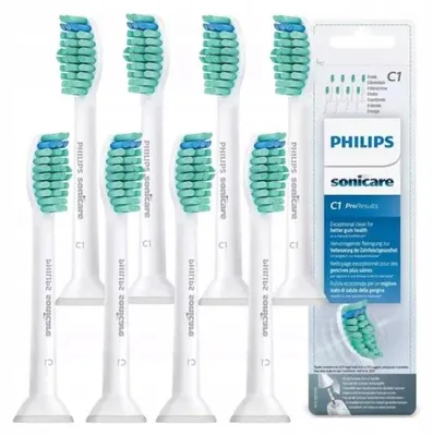 Productafbeelding van Philips HX6018/07 Sonicare ProResults standaard opzetborstels, 8 stuks