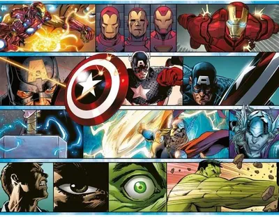 Image de Puzzle 2000 Pièces La Force des Avengers Marvel - Ravensburger
