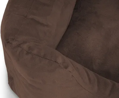 Produktbild von Knuffelwuff Hundebett Dreamline aus Velours M-L 85 x 63cm Braun