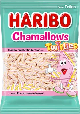 Image de Haribo Chamallows Twirlies 200g