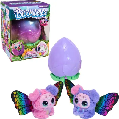 Produktbild von Hatchimals Bloomables von - Puppyfly, Interaktives Spielzeug mit Überraschung, doppelter Verwandlung und über 100 Geräuschen und Reaktionen, Junge/Mädchen, 5 Jahr(e), Mit Ton