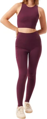 Image de Leggings taille haute pour femme Girlfriend Collective Pocket, taille L