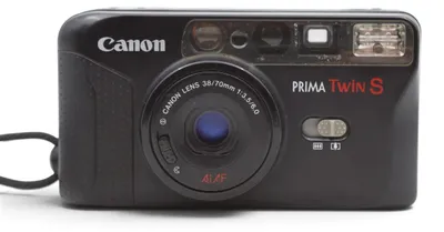 Produktbild von Canon Prima Twin S Kompaktkamera Kamera Analogkamera 35mm schwarz