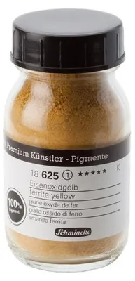Produktbild von Schmincke Pigmente 100 ml - 625 Ferritgelb