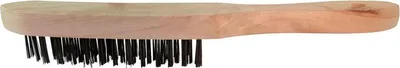 Immagine prodotto di Spazzola Strend Pro WB308 1406, 4 file, acciaio, manico in legno
