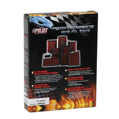 Image de Filtre à air réutilisable Pilot haute performance PP55