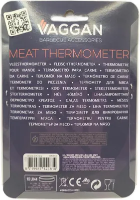 Produktbild von Vaggan Küchenthermometer Fleischthermometer mit einer SONDE elektronisch klappbar