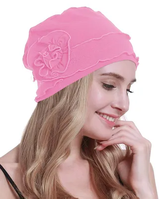 Produktbild von osvyo Chemo Kopfbedeckung für Damen,Turban Mütze für Frauen, Krebs Beanie Haarau
