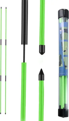Imagen del producto de Juego de varillas de alineación para golf, de 2 piezas, 122,5 cm, plegables, para el swing y el putt