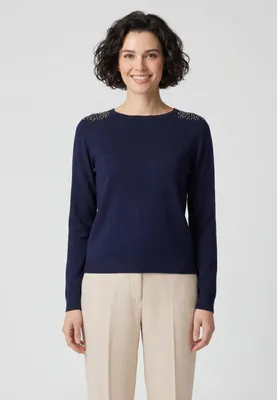 Produktbild von CHANCERY damen pullover - marine, XL