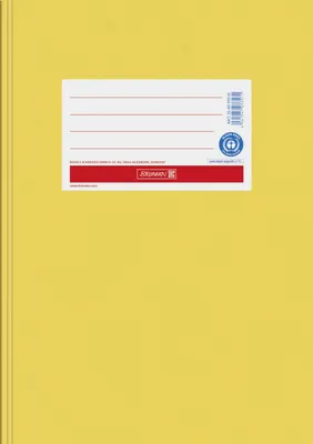 Produktbild von BRUNNEN Hefthülle A5 Papier goldgelb