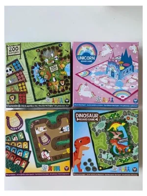 Immagine prodotto di Harlequin vince il gioco da tavolo 2-in-1 Gooseboard e Ludo