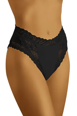 Produktbild von Wolbar damen maxi-slip mit hoher taille wb55, schwarz, xl