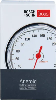 Produktbild von Blutdruckmessgerät boso varius mit Standardklettenmanschette Durchmesser 60 mm, Einschlauchmanschette