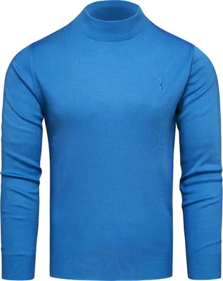 Produktbild von Recea Rollkragenpullover für Männer Rara himmelblau M