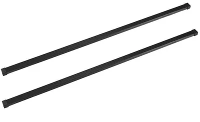 Produktbild von 2x AMOS Stahl Lastenträger 140cm – Robuste Vierkant Dachträgerbalken, verzinkt und kunststoffbeschichtet, hohe Tragkraft, für Dromader und Alfa