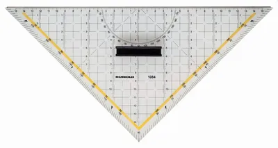Immagine prodotto di Rumold 1084 Triangolo geometrico - 320 mm, tagliente, impugnatura
