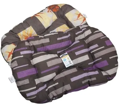 Immagine prodotto di Cuccia per cani, cuscino ovale AIME, 50 cm, grigio, imbottitura morbida, tessuto reversibile