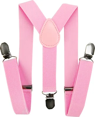 Produktbild von axy Kinder Hosenträger 1-6 Jahre alt Kinderhosenträger Y-Form Jungen Mädchen Pink