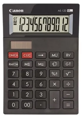 Image de Calculatrice Canon As-120 Ii Emea Hb 12 Chiff