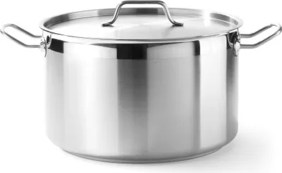 Productafbeelding van HENDI vleespan met deksel, roestvrij staal, 320x190 mm, 15 liter, Profi Line