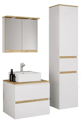Obrázok produktu pre 4-dielna súprava kúpeľňového nábytku s umývadlom Cosila-A 60 cm