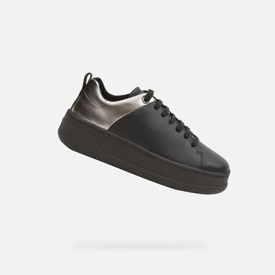 Produktbild von Geox Schwarze Damen-Sneaker Spherica Ecub-2 38