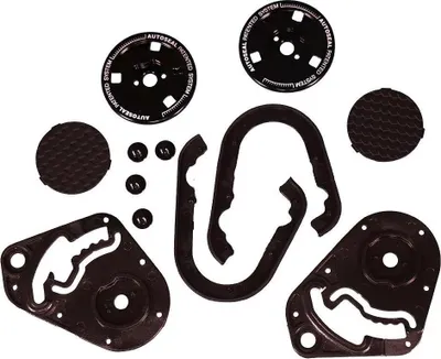 Zdjęcie produktu dla Shark Spartan Under Plate V2 Helmet Visor Mechanism Kit Black Czarny Jeden rozmiar