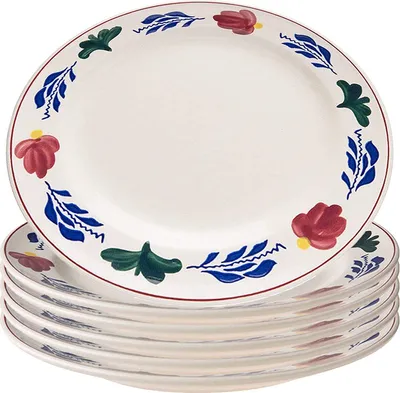 Productafbeelding van Boerenbont Gebaksbordjes 17,5cm set 6 Stuks