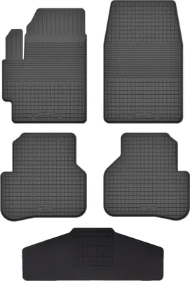 Produktbild von Gummi Fußmatten Set Für: Mazda 3 I Bk (2003-2009) Gummimatten Schwarz