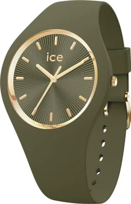 Produktbild von Ice-Watch 025353 Damenuhr ICE Champagne M Olivgrün