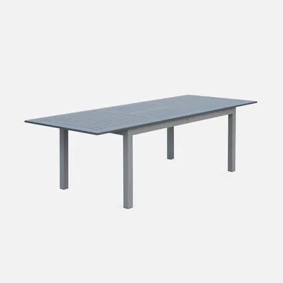 Immagine prodotto di Tavolo da giardino allungabile in alluminio 8 posti, Grigio