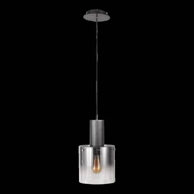 Obrázek produktu pro LUXERA 64415 MOXIE závesné svietidlo 1xE27/60W,?ierna/dymová