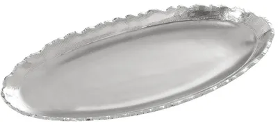 Productafbeelding van Tafeldecoratie Alexandra House Living, zilverkleurig, van keramiek, 5 x 41 x 18 cm