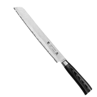 Produktbild von Tamahagane Tsubame Black Vg-5 Brotmesser 23cm SNMH1118