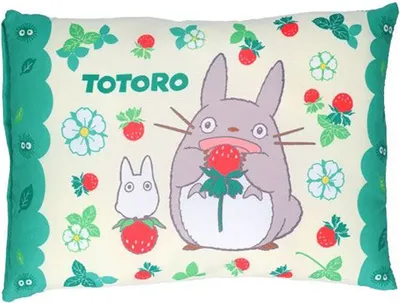 Produktbild von Marushin My Neighbor Totoro Kissen Und Erdbeeren 28x39 Cm One Size