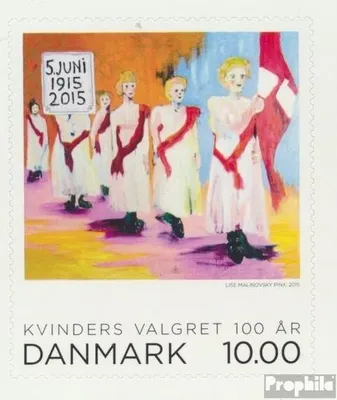 Produktbild von Briefmarken Dänemark 2015 Mi 1836 postfrisch 100 Jahre Frauenwahlrecht