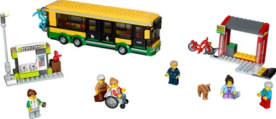 Produktbild von LEGO® City Busbahnhof 60154