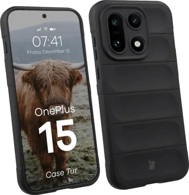 Produktbild von Robuste Handyhülle für OnePlus 15, Bizon Case Tur, Schwarz