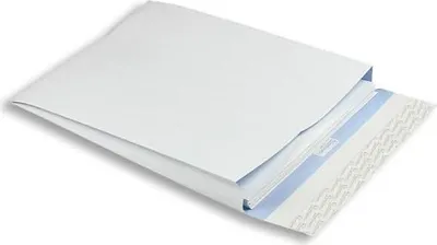 Produktbild von Faltentaschen EnURO 305x406x30mm 125g/qm HK VE=125 Stück weiß