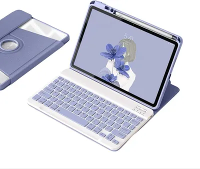 Obrázok produktu pre INF Univerzálne puzdro s 360° otočným stojanom a Bluetooth klávesnicou pre Tab S6 Lite 10.4
