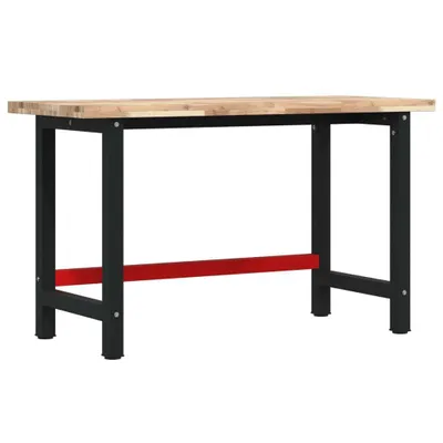 Immagine prodotto di Banco da Lavoro 140x60x83 cm Legno Massello Acacia Rettangolare