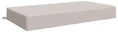 Imagen del producto de Cojín para asiento SOEST, 100% poliéster, blanco, 120 x 80 x 15 cm