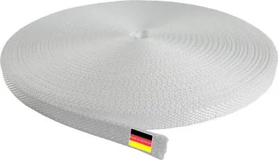 Produktbild von INOVATEC 50 m Rollladen Gurtband Mini 14 mm weiß